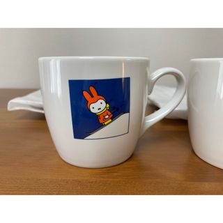 ミッフィー(miffy)のミッフィー　ティーカップアンドソーサー　フェリシモ(食器)