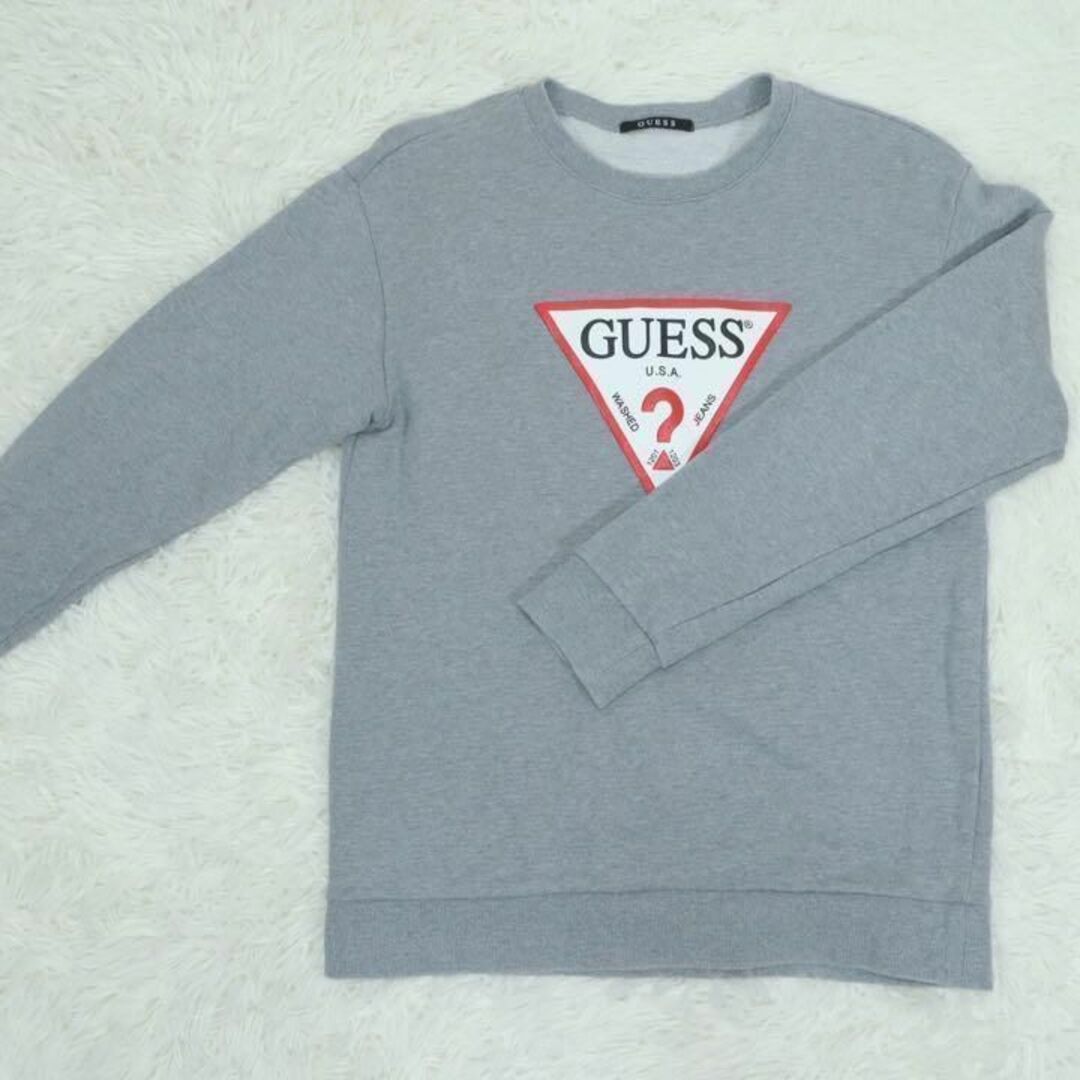 GUESS(ゲス)のGUESS ゲス 立体的 3Dプリントロゴ スウェット トレーナー ユニセックス メンズのトップス(スウェット)の商品写真