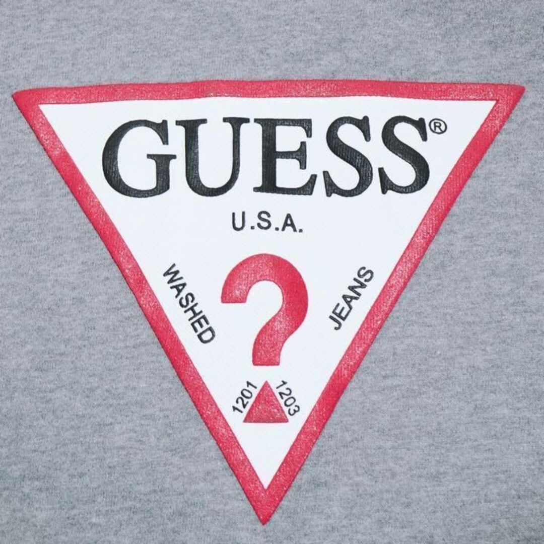 GUESS(ゲス)のGUESS ゲス 立体的 3Dプリントロゴ スウェット トレーナー ユニセックス メンズのトップス(スウェット)の商品写真