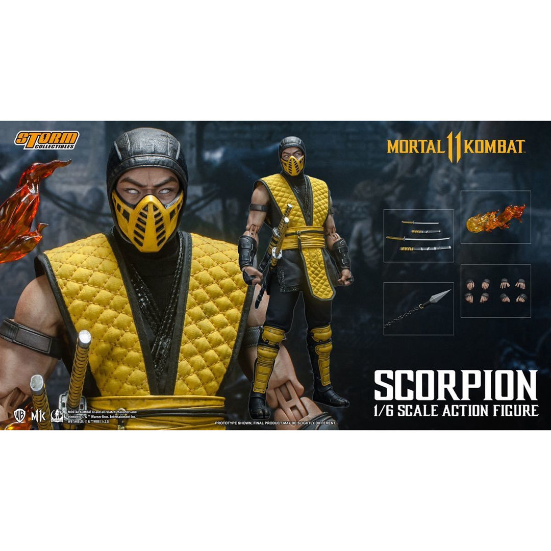 Storm Collectibles モータルコンバット スコーピオン 1/6の通販 Storm Collectibles モータルコンバット スコーピオン 1/6の通販
