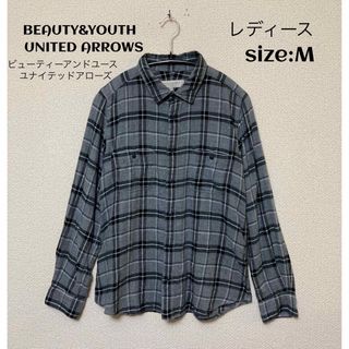 ビューティアンドユースユナイテッドアローズ(BEAUTY&YOUTH UNITED ARROWS)のBEAUTY&YOUTH ユナイテッドアローズ  チェックシャツ M(シャツ/ブラウス(長袖/七分))