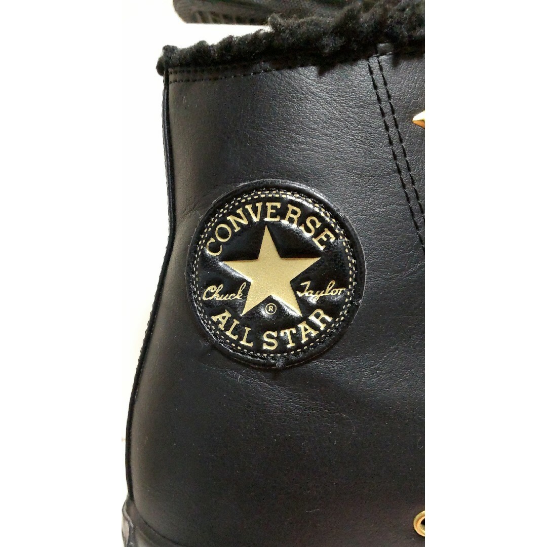 ALL STAR（CONVERSE）(オールスター)のCONVERSE ALL STAR コンバース オールスター レザー ジップ レディースの靴/シューズ(スニーカー)の商品写真