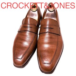 クロケットアンドジョーンズ(Crockett&Jones)の281.CROCKETT&JONES MERTON ペニーローファー 7E(ドレス/ビジネス)