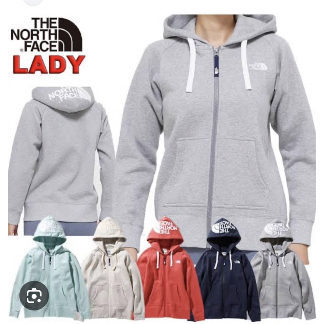 THE NORTH FACE(ザノースフェイス)のTHE NORTH FACE  リアビューフルジップパーカー　オートミール レディースのトップス(パーカー)の商品写真