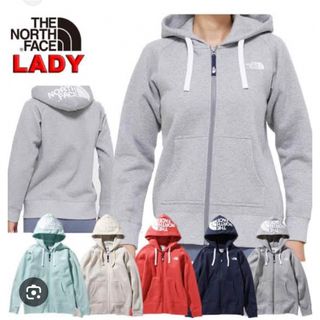 ザノースフェイス(THE NORTH FACE)のTHE NORTH FACE  リアビューフルジップパーカー　オートミール(パーカー)