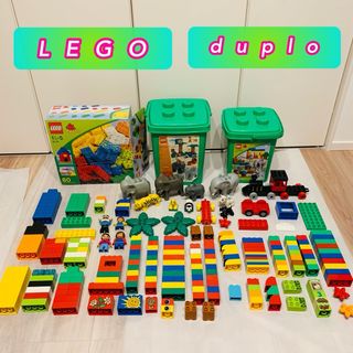 レゴデュプロ(レゴ デュプロ)の③LEGO duplo レゴ デュプロ 大量 まとめ 車 フィグ アニマル 動物(知育玩具)