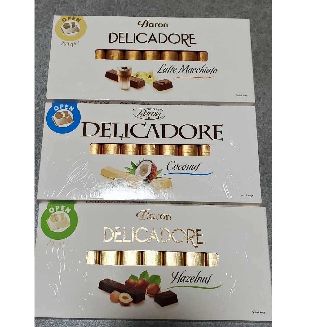 Baron  DELICADORE デリカドール　チョコバー 食品/飲料/酒の食品(菓子/デザート)の商品写真