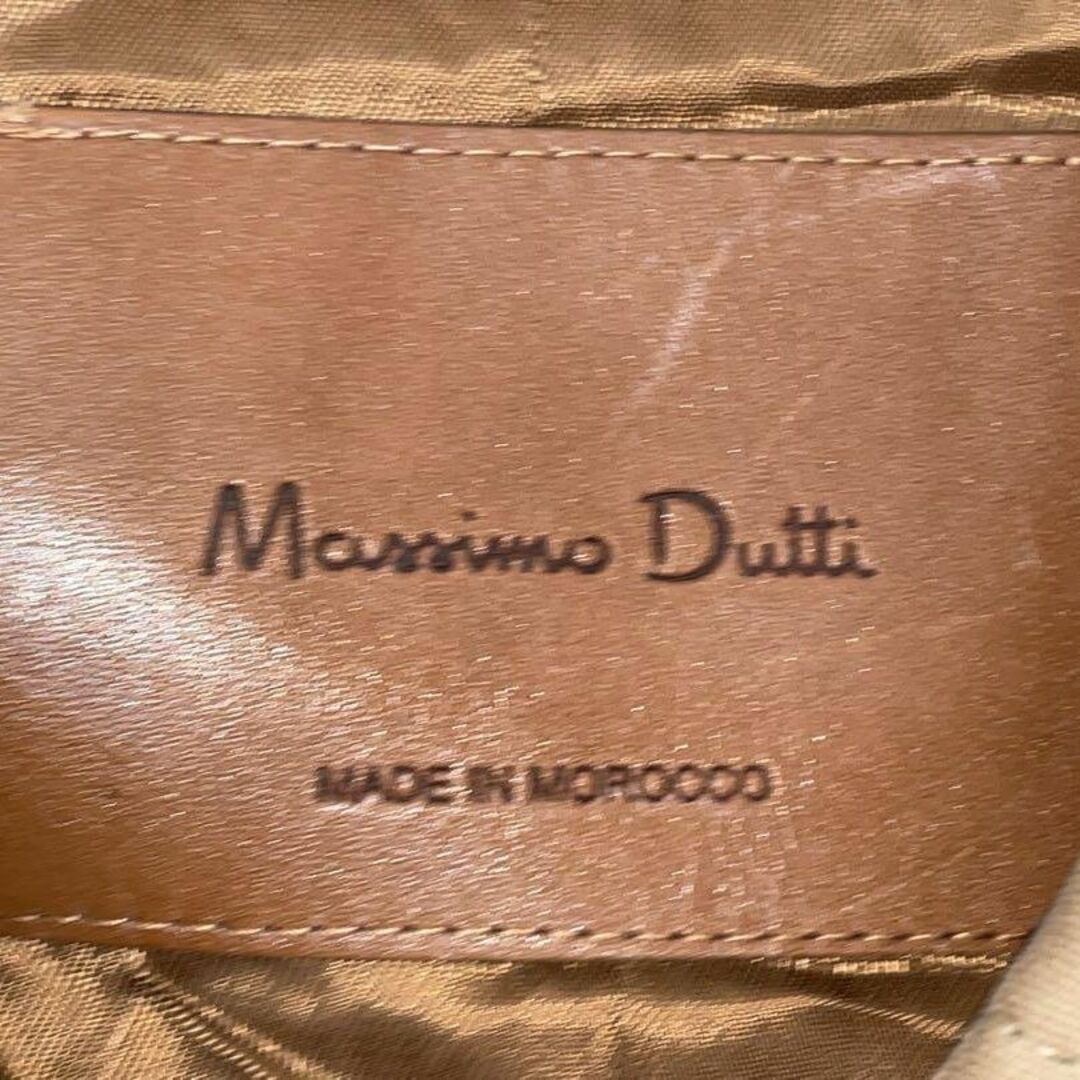 Massimo Dutti ウエストベルト トレンチコート サイズL ベージュ レディースのジャケット/アウター(トレンチコート)の商品写真