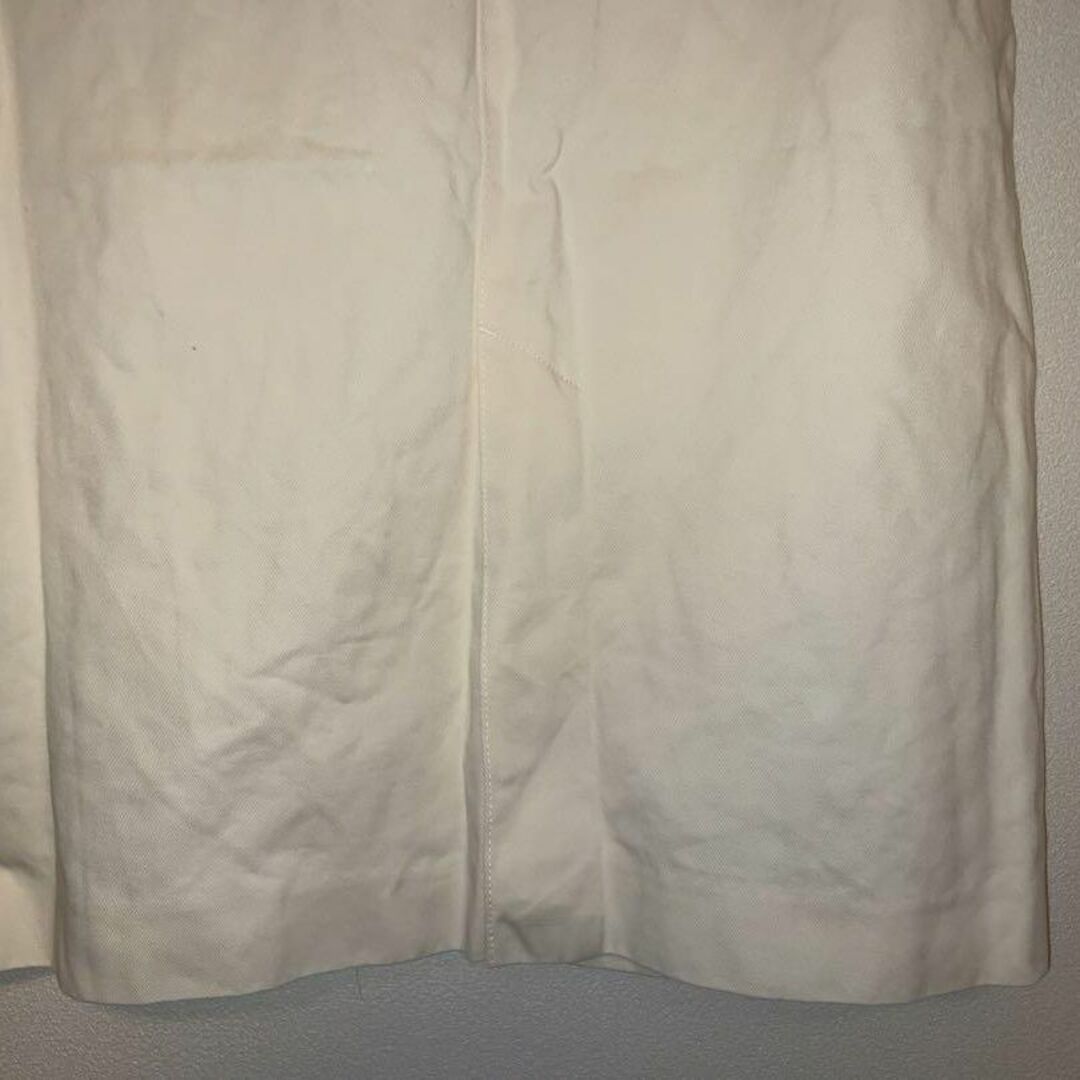 ラルフローレン タイトスカート オフホワイト 白 サイズ5i XS 日本製 レディースのスカート(ひざ丈スカート)の商品写真