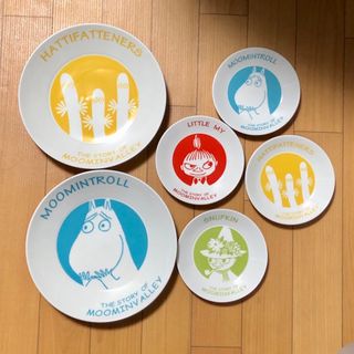 ムーミン(MOOMIN)の新品♡箱付きムーミンお皿セット ディッシュ 大皿 小皿(食器)