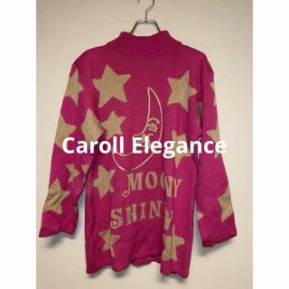 Caroll Elegance キャロルエレガンス ハイネックニット セーター(ニット/セーター)