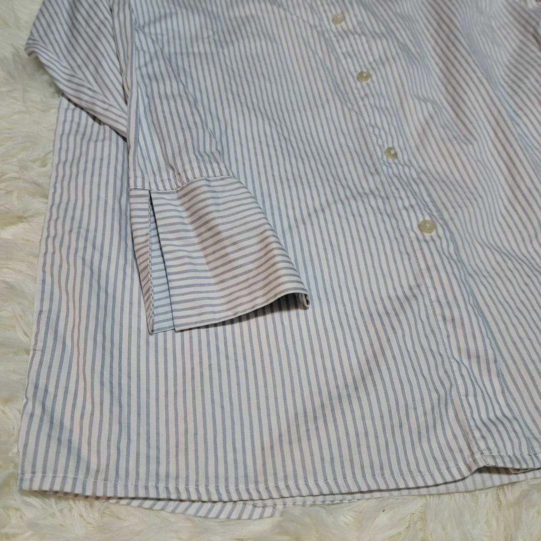 FRAY I.D(フレイアイディー)のフレイアイディー FRAY I.D ストライプシャツ  ゆったり レディースのトップス(Tシャツ(長袖/七分))の商品写真