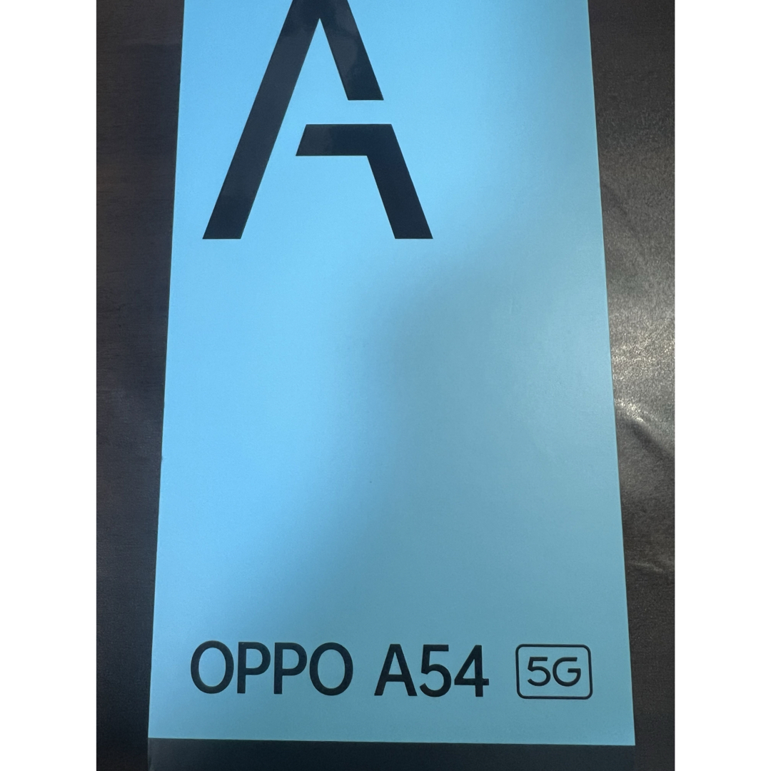 OPPO(オッポ)のOPPO A54 5G OPG02 シルバーブラック スマホ/家電/カメラのスマートフォン/携帯電話(スマートフォン本体)の商品写真