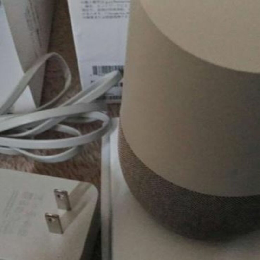 【返品送料無料】 グーグルホーム（Google HOME）AIスピーカー ※外箱に汚れが スピーカー・ウーファー