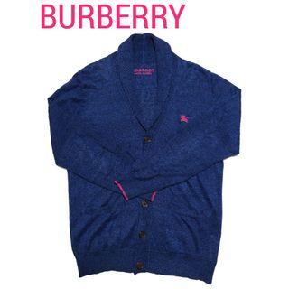 バーバリーブラックレーベル(BURBERRY BLACK LABEL)の【美品】BURBERRY(バーバリー)メンズカーディガン M(カーディガン)