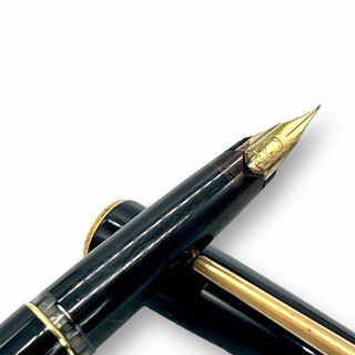 モンブラン(MONTBLANC)の良品 MONTBLANC 万年筆 14K No.320 吸引式 ブラック(ペン/マーカー)