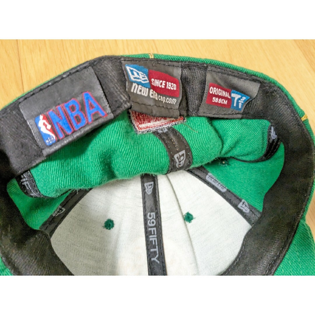 NEW ERA(ニューエラー)の美品　newera ニューエラ　セルティックス　NBA キャップ メンズの帽子(キャップ)の商品写真