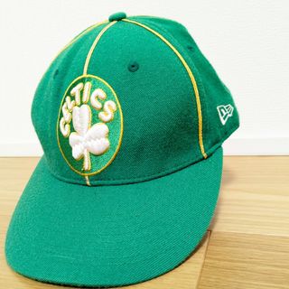 ニューエラー(NEW ERA)の美品　newera ニューエラ　セルティックス　NBA キャップ(キャップ)