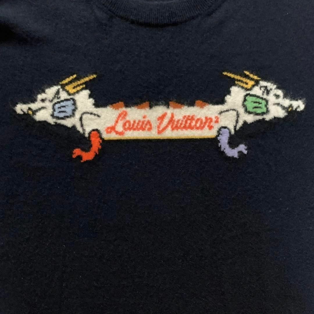 LOUIS VUITTON(ルイヴィトン)の【新作・現行モデル】ルイヴィトン×NIGO インタルシア カシミヤ混 セーター メンズのトップス(ニット/セーター)の商品写真