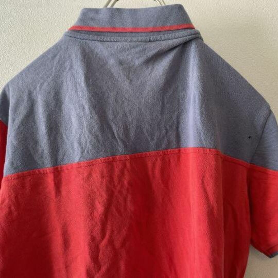 DIESEL(ディーゼル)のDIESEL ディーゼル ポロシャツ 半袖 レッド系 サイズM 90's メンズのトップス(ポロシャツ)の商品写真