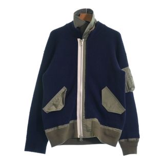 サカイ(sacai)のsacai サカイ ブルゾン（その他） 1(S位) 紺等 【古着】【中古】(その他)