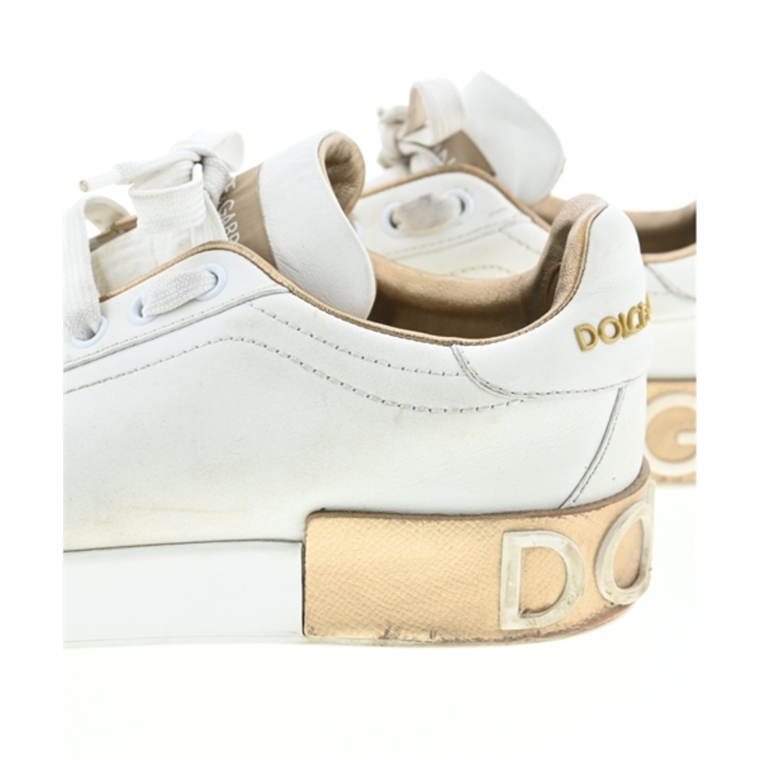 DOLCE&GABBANA(ドルチェアンドガッバーナ)のDOLCE&GABBANA スニーカー EU38 1/2(25cm位) 白系 【古着】【中古】 レディースの靴/シューズ(スニーカー)の商品写真