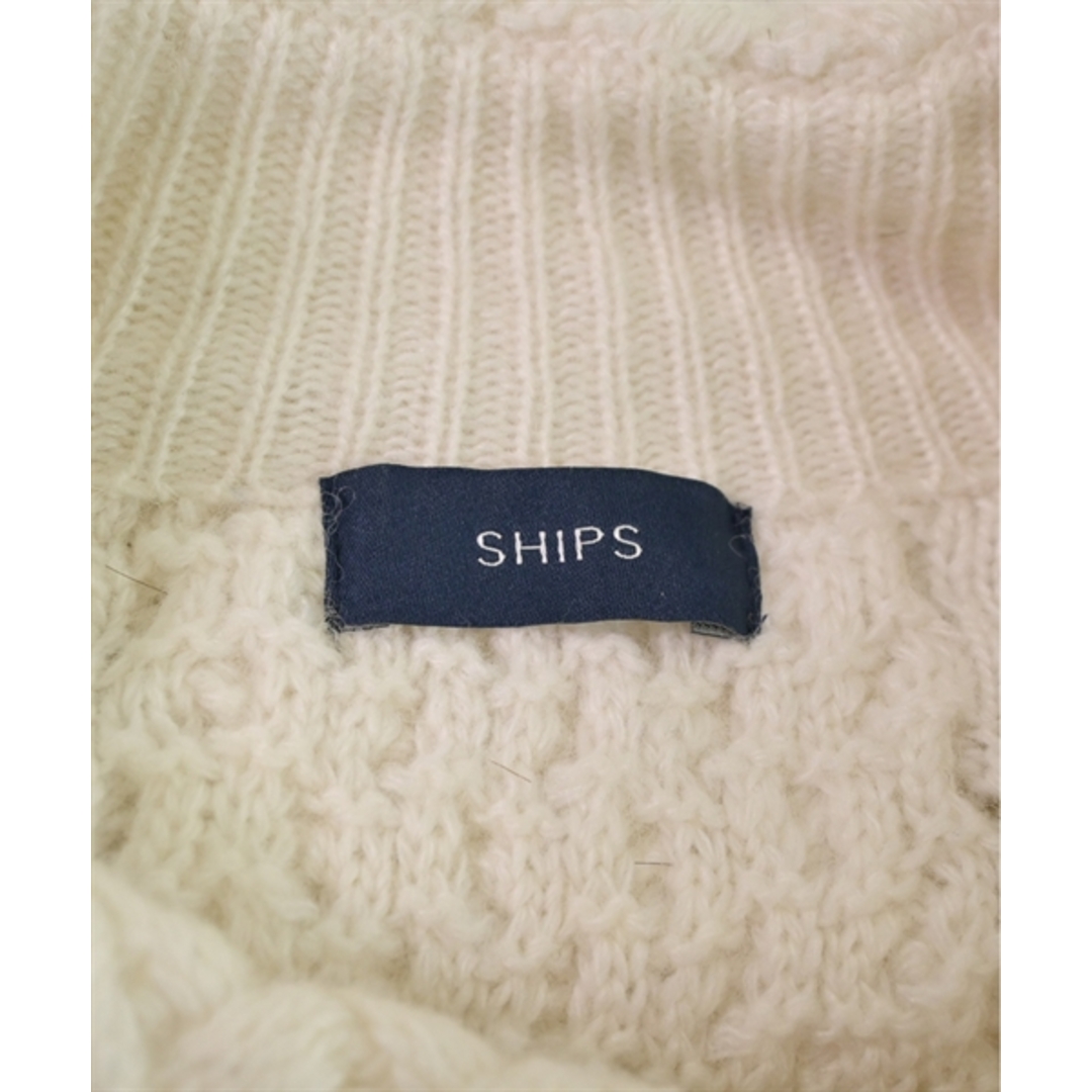 SHIPS(シップス)のSHIPS シップス ニット・セーター F 白 【古着】【中古】 レディースのトップス(ニット/セーター)の商品写真