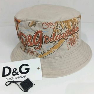 ドルチェアンドガッバーナ(DOLCE&GABBANA)の【美品】DOLCE&GABBANA 帽子 ハット ブランド ドルガバ D&G(ハット)