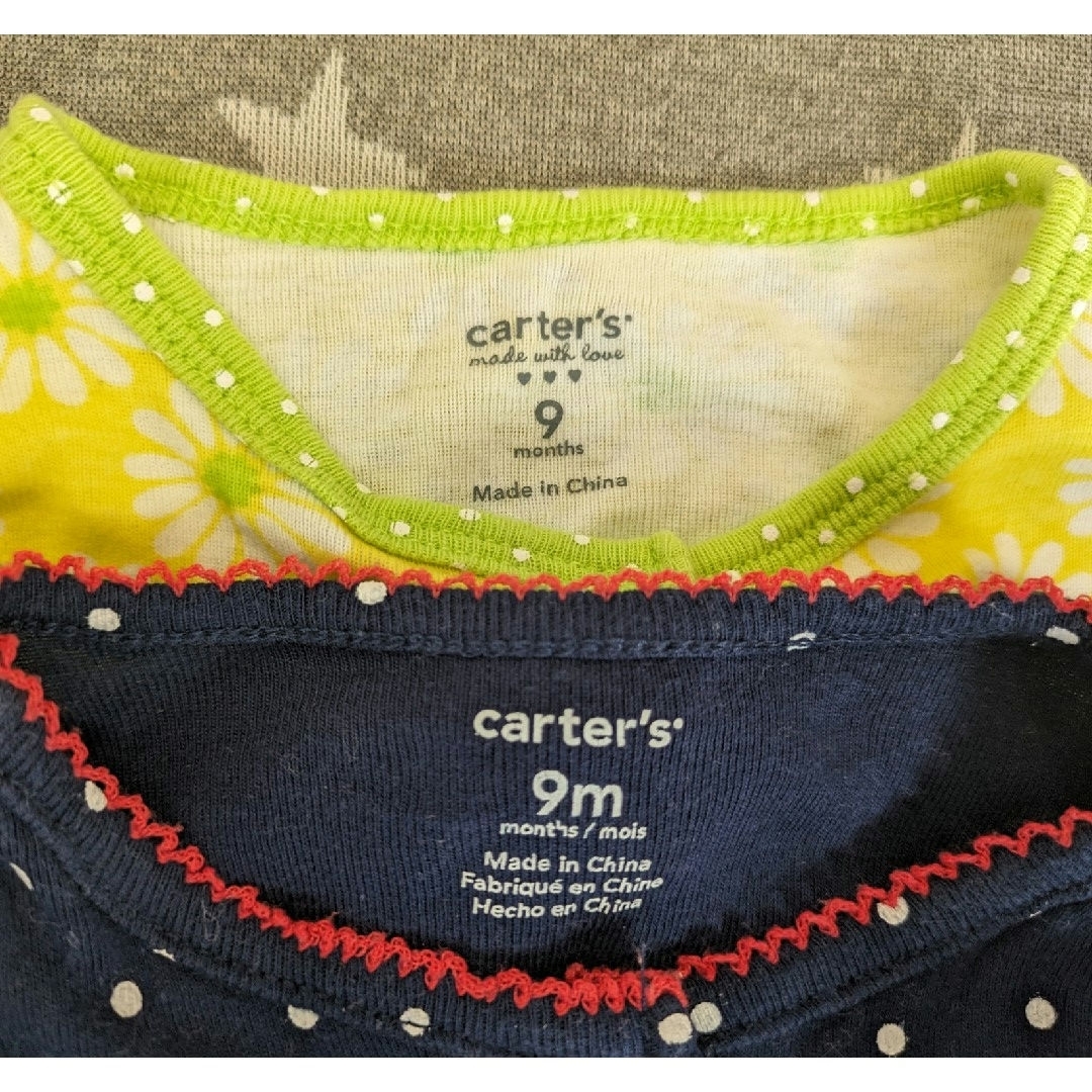 carter's(カーターズ)のロンパース　女の子　9ヶ月頃 キッズ/ベビー/マタニティのベビー服(~85cm)(ロンパース)の商品写真