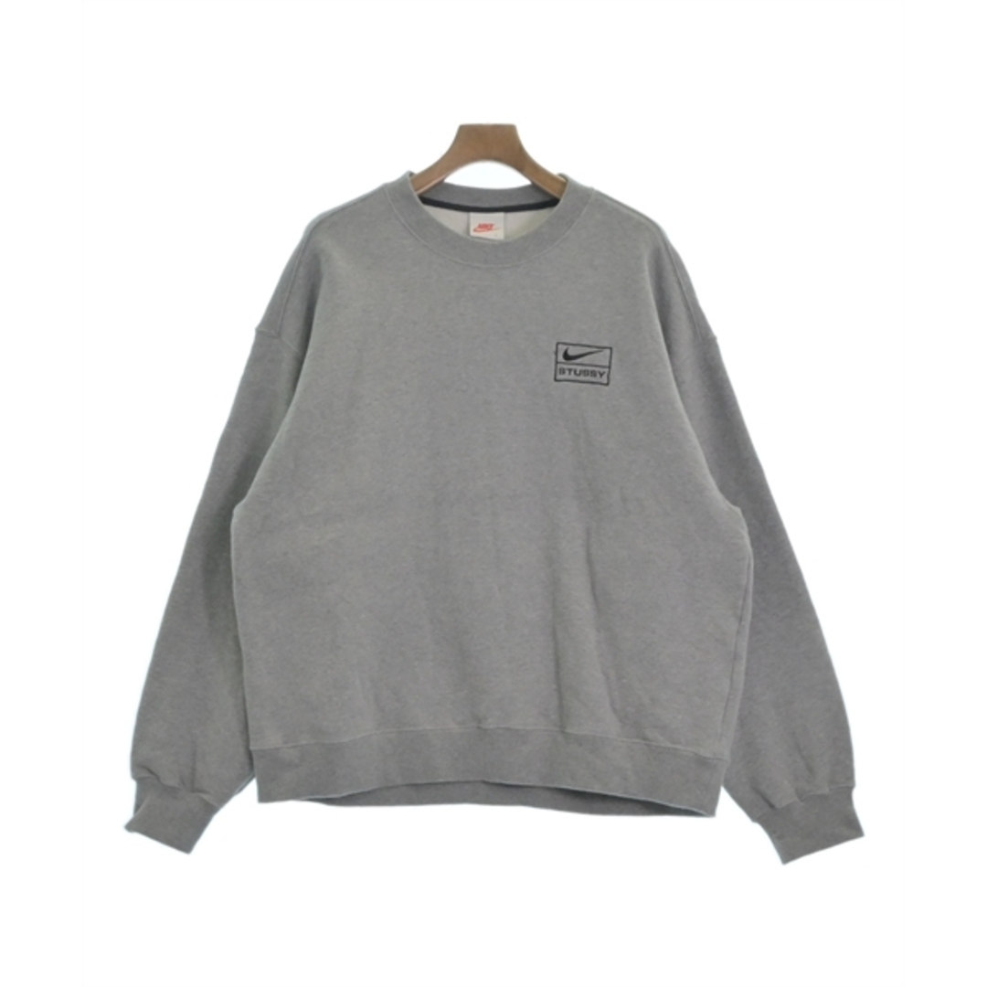 STUSSY(ステューシー)のSTUSSY ステューシー スウェット L グレー 【古着】【中古】 メンズのトップス(スウェット)の商品写真