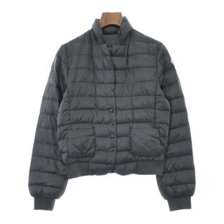 モンクレール(MONCLER)のMONCLER ダウンジャケット/ダウンベスト 0(XS位) グレー 【古着】【中古】(ダウンジャケット)