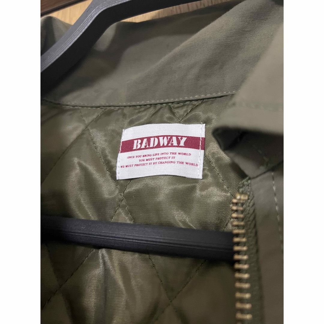 BADWAY military cut back jacket メンズのジャケット/アウター(ミリタリージャケット)の商品写真