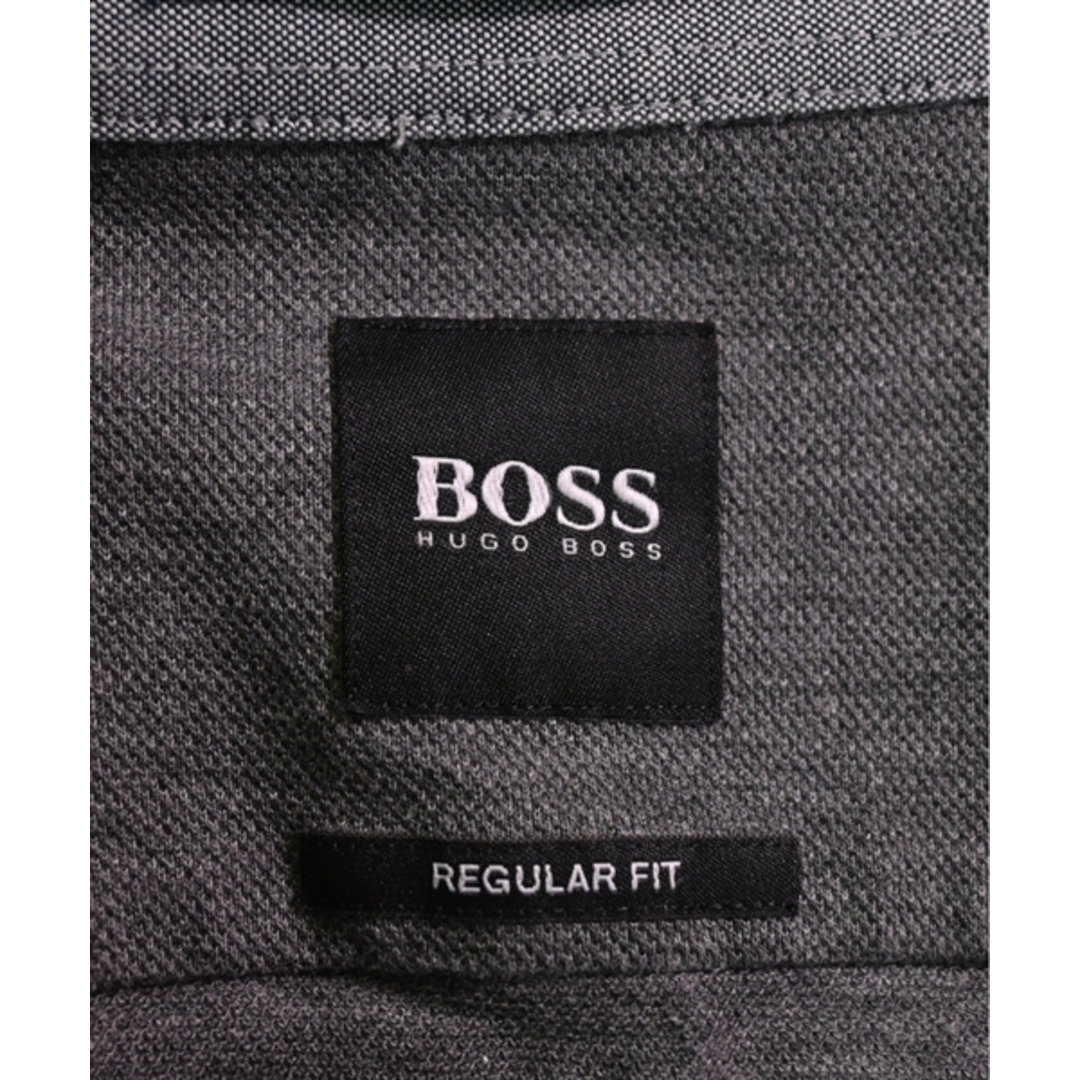 HUGO BOSS(ヒューゴボス)のHUGO BOSS ヒューゴボス ポロシャツ S グレー 【古着】【中古】 メンズのトップス(ポロシャツ)の商品写真