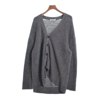 JIL SANDER ジルサンダー カーディガン S グレー 【古着】【中古】