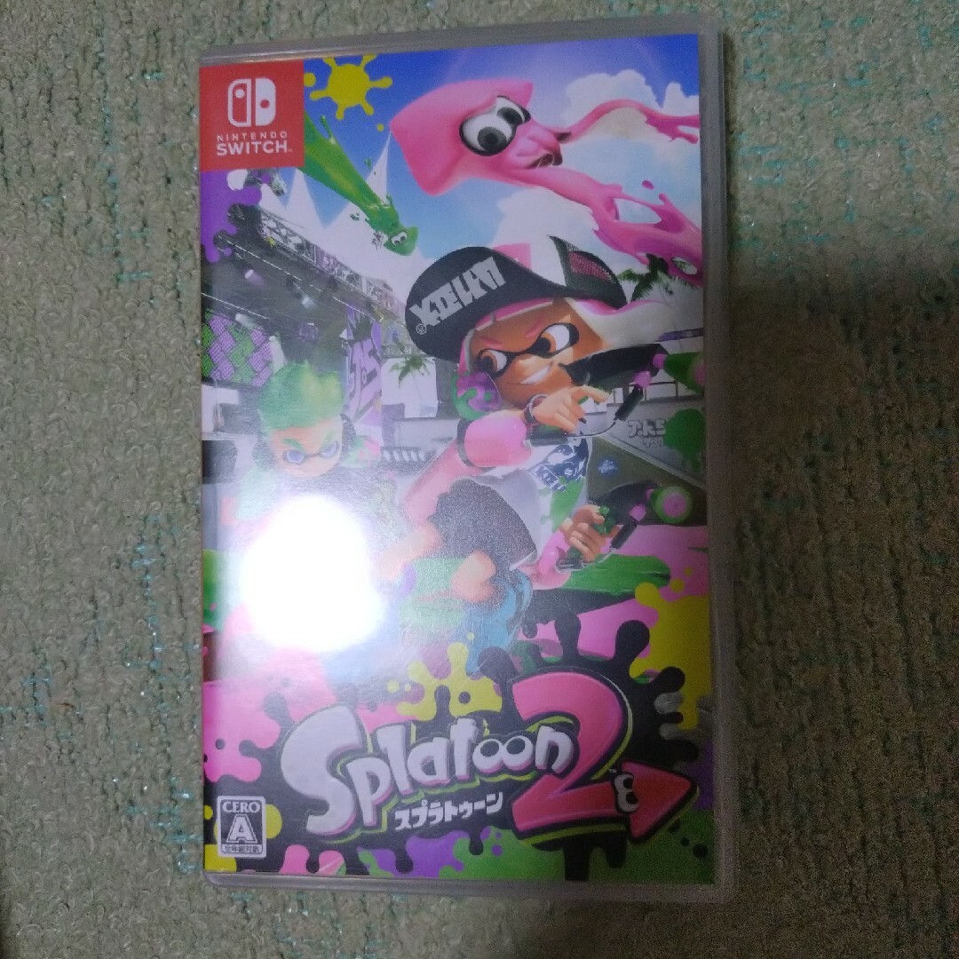 スプラトゥーン2 Switch エンタメ/ホビーのゲームソフト/ゲーム機本体(家庭用ゲームソフト)の商品写真