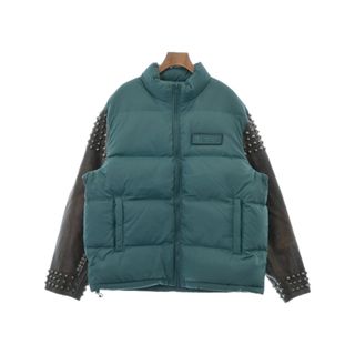 UNDERCOVER - undercoverism スタッズ袖レザーダウンの通販 by カズ's UNDERCOVER - undercoverism スタッズ袖レザーダウンの通販 by カズ's