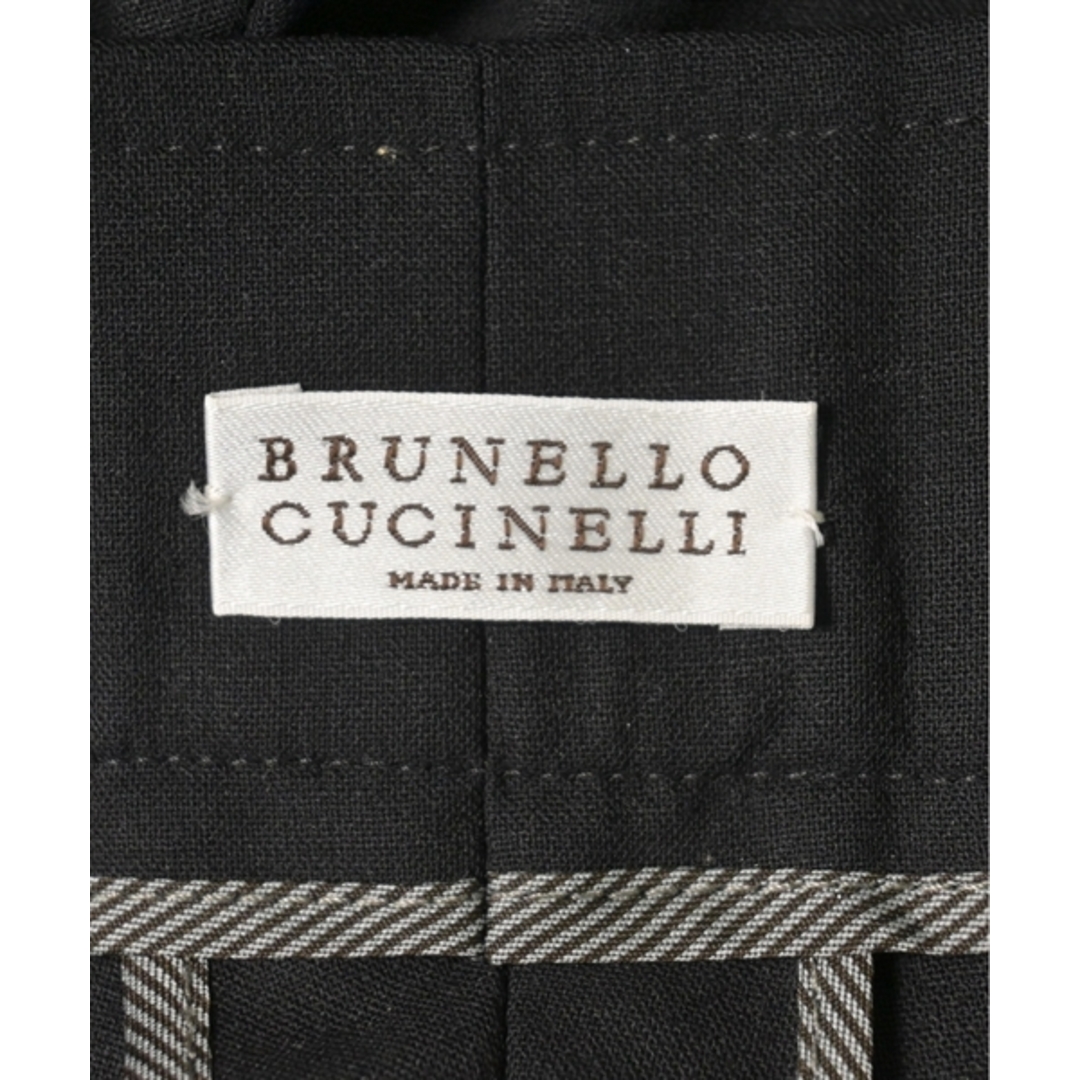 BRUNELLO CUCINELLI(ブルネロクチネリ)のBRUNELLO CUCINELLI パンツ（その他） 38(S位) 黒 【古着】【中古】 レディースのパンツ(その他)の商品写真