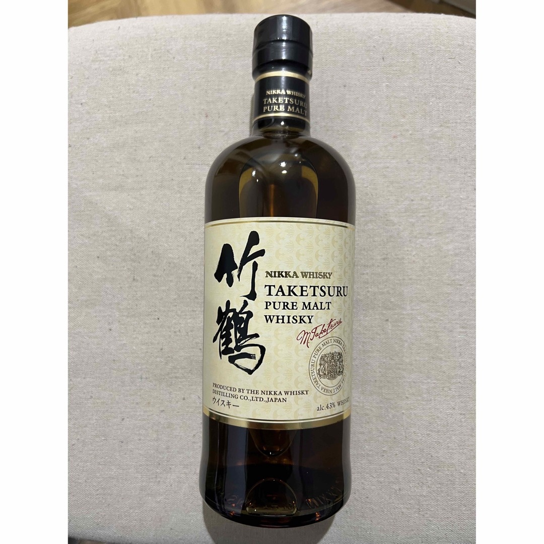 ニッカウヰスキー(ニッカウイスキー)の竹鶴ピュアモルト　ウイスキー　1本 食品/飲料/酒の酒(ウイスキー)の商品写真
