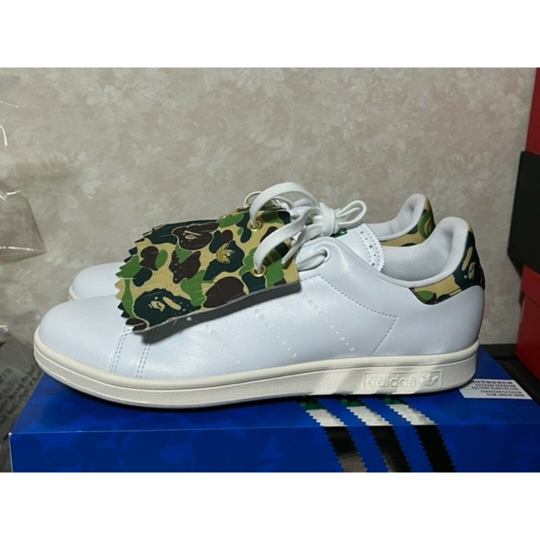 A BATHING APE(アベイシングエイプ)のA BATHING APE×adidasスタンスミス ゴルフ メンズの靴/シューズ(スニーカー)の商品写真