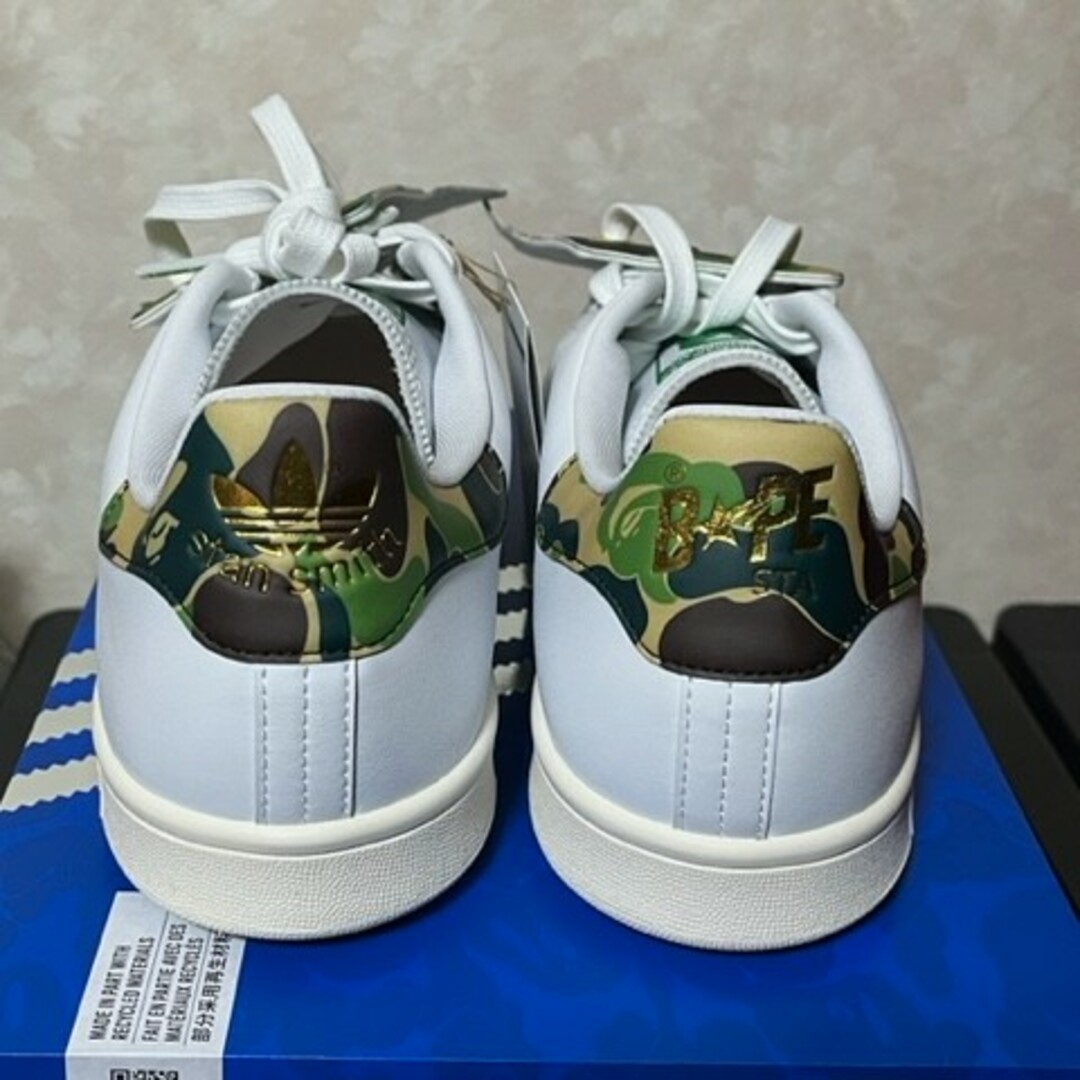 A BATHING APE(アベイシングエイプ)のA BATHING APE×adidasスタンスミス ゴルフ メンズの靴/シューズ(スニーカー)の商品写真