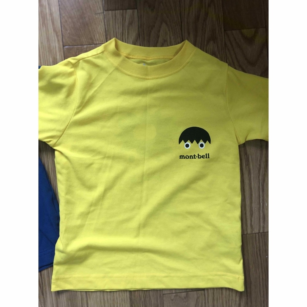 mont bell(モンベル)のmont-bell Tシャツ　2枚　100と110 キッズ/ベビー/マタニティのキッズ服男の子用(90cm~)(Tシャツ/カットソー)の商品写真