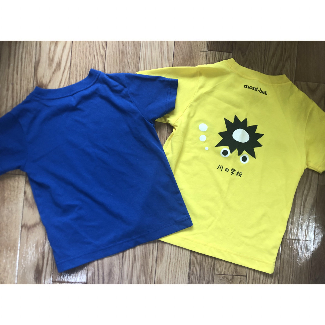 mont bell(モンベル)のmont-bell Tシャツ　2枚　100と110 キッズ/ベビー/マタニティのキッズ服男の子用(90cm~)(Tシャツ/カットソー)の商品写真