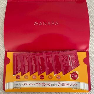 マナラ(maNara)のMANARA ホットクレンジング　試供品　サンプル(クレンジング/メイク落とし)