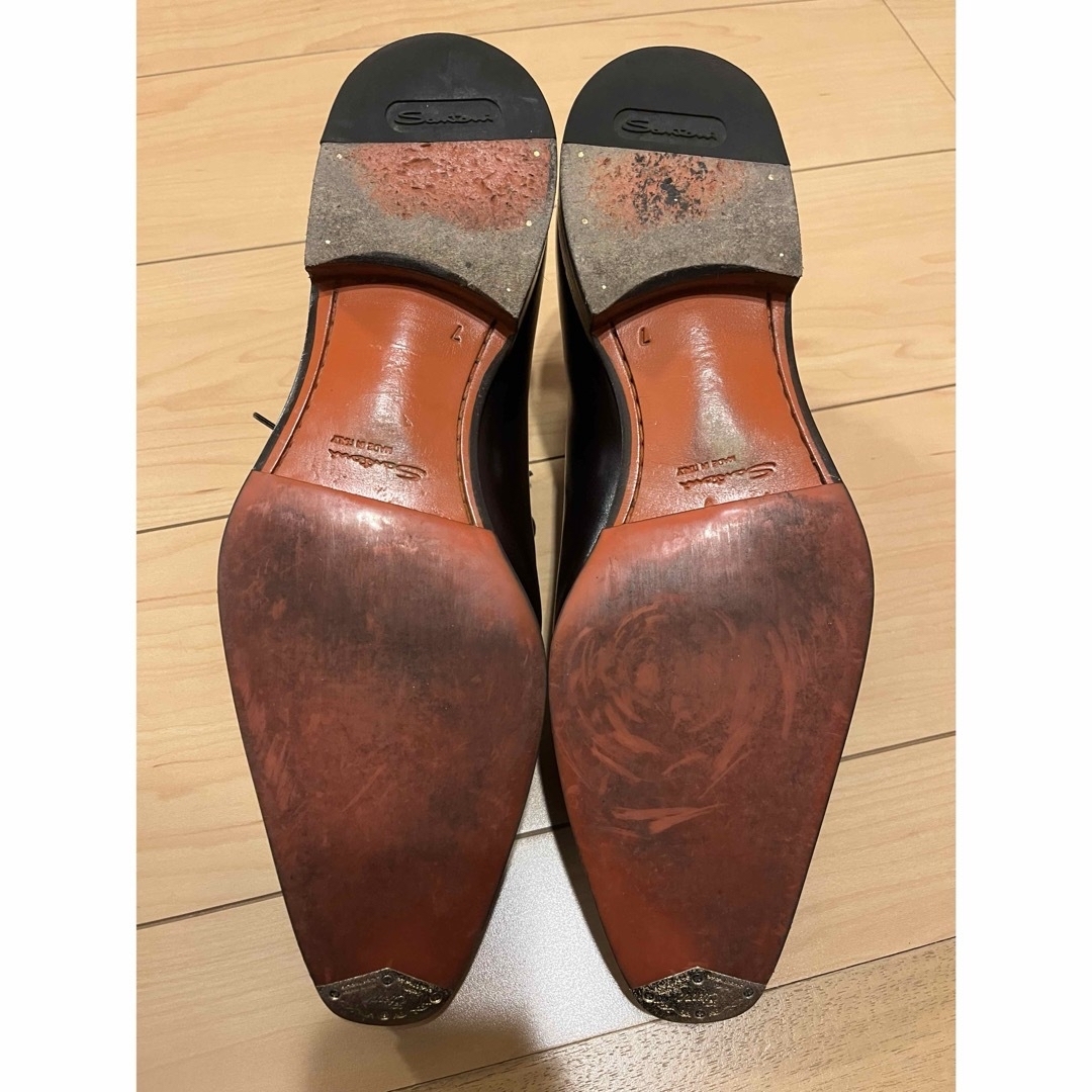 Santoni(サントーニ)の【特価】【美品】サントーニ　サイドレース　 メンズの靴/シューズ(ドレス/ビジネス)の商品写真