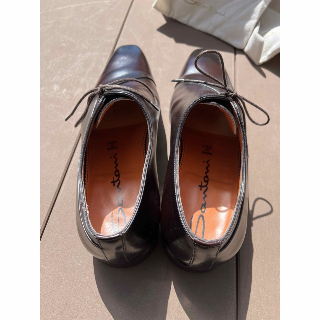 Santoni(サントーニ)の【特価】【美品】サントーニ　サイドレース　 メンズの靴/シューズ(ドレス/ビジネス)の商品写真