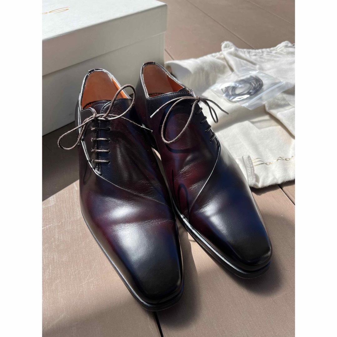 Santoni(サントーニ)の【特価】【美品】サントーニ　サイドレース　 メンズの靴/シューズ(ドレス/ビジネス)の商品写真