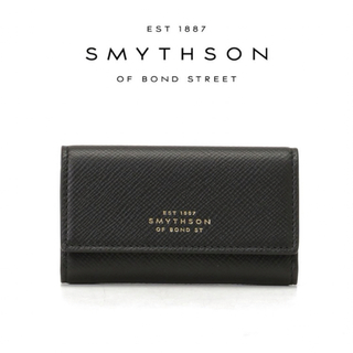 新品 定価2.8万 SMYTHSON Panama キーケース　ブラック