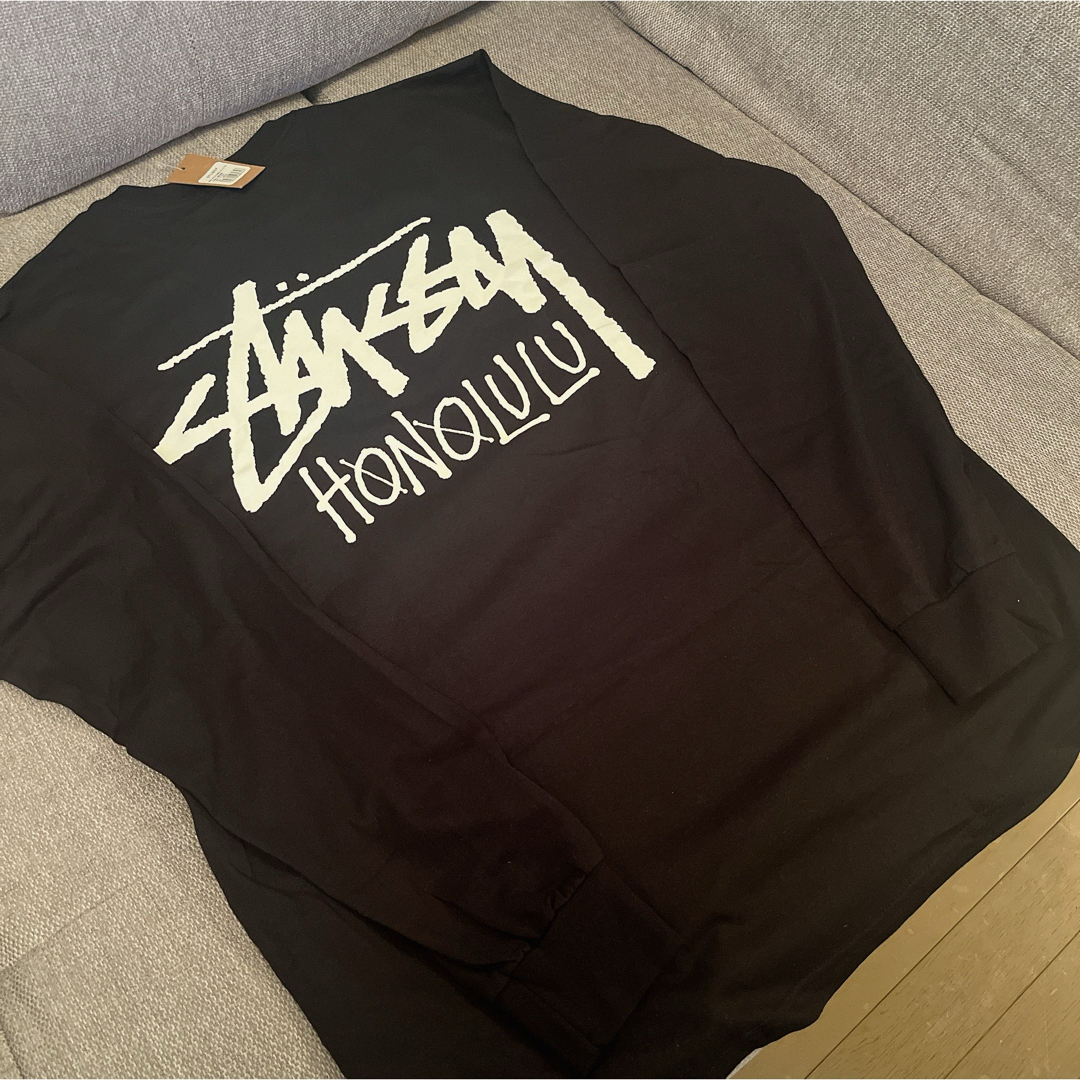 STUSSY(ステューシー)の入手困難 STUSSY HONOLULU ハワイ限定　ロンT L メンズのトップス(Tシャツ/カットソー(七分/長袖))の商品写真