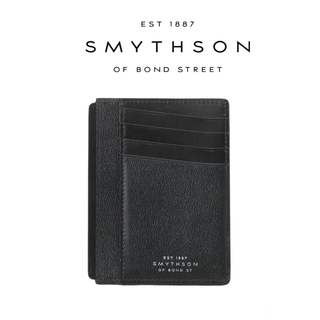 スマイソン(Smythson)の新品 定価2.7万円 SMYTHSON スマイソン カードホルダー ブラック(名刺入れ/定期入れ)