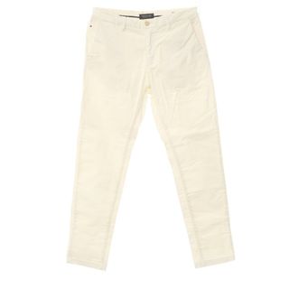 スコッチアンドソーダ(SCOTCH & SODA)の【中古】スコッチアンドソーダ SCOTCH & SODA コットン チノパンツ ホワイト【サイズ30】【メンズ】(チノパン)